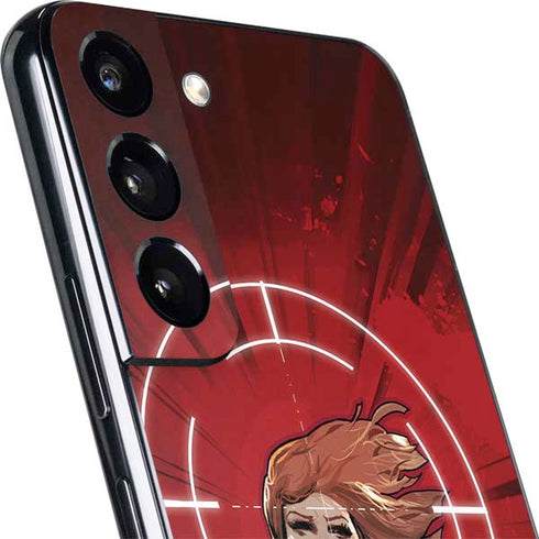 Marvel Black Widow Widowmaker Galaxy S22 Skin